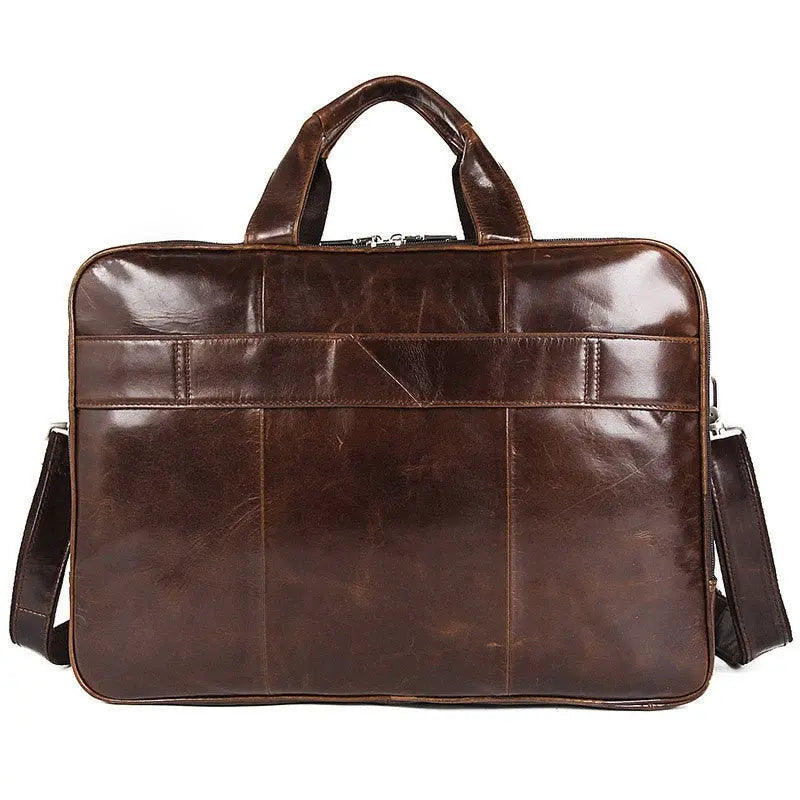 Ultimate Leather Business Briefcase John Freya