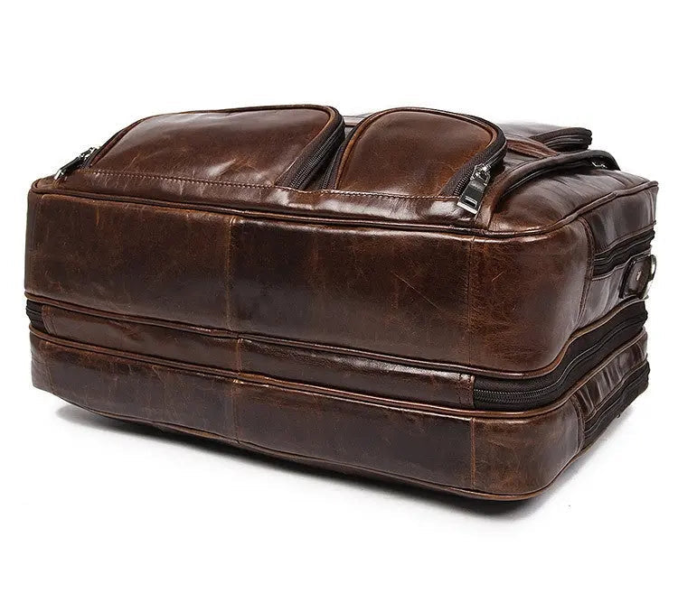 Ultimate Leather Business Briefcase John Freya