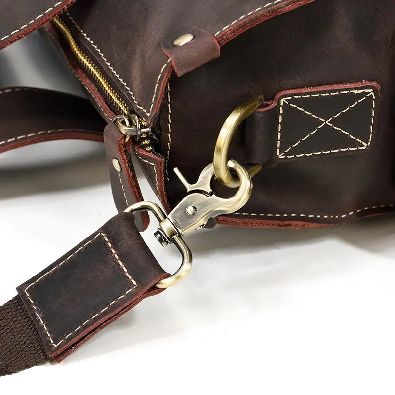 Dynamic Leather Briefcase John Freya