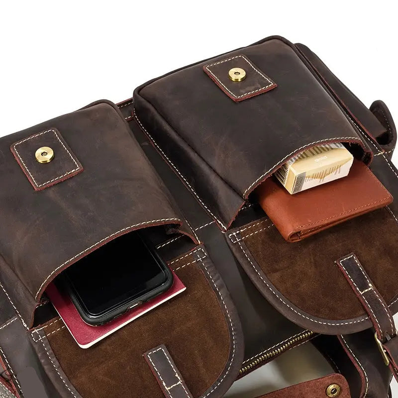 Dynamic Leather Briefcase John Freya