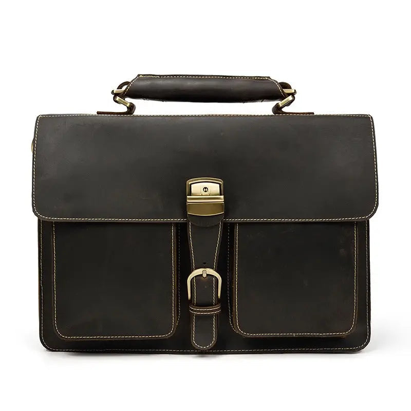 Venice Leather Briefcase John Freya