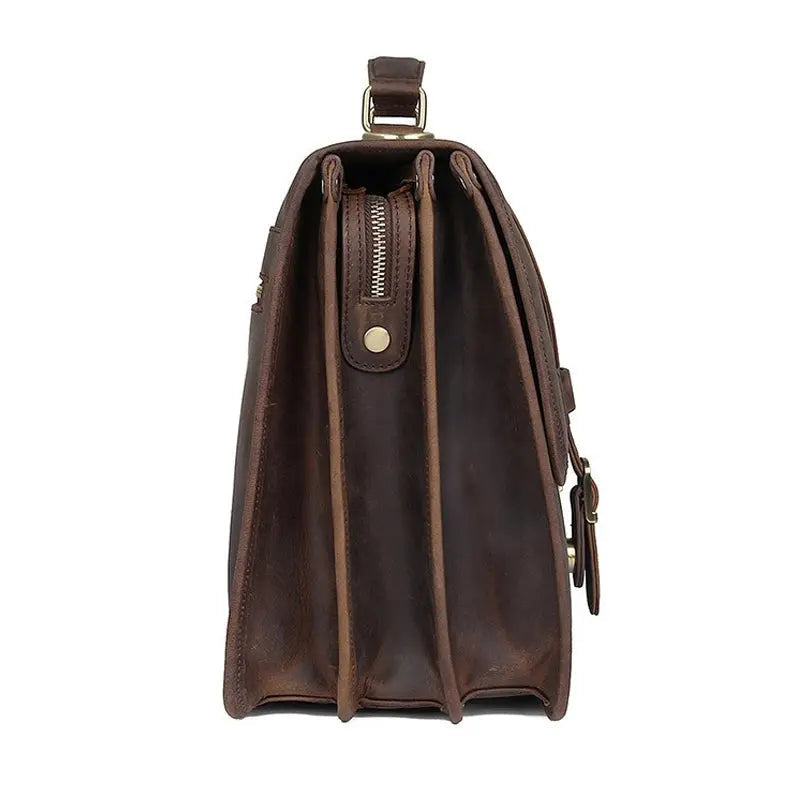 Exquisite Business Leather Briefcase John Freya