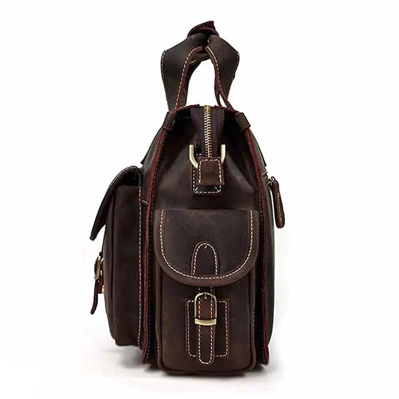 Dynamic Leather Briefcase John Freya