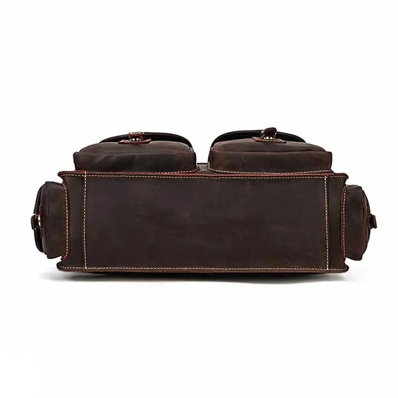 Dynamic Leather Briefcase John Freya