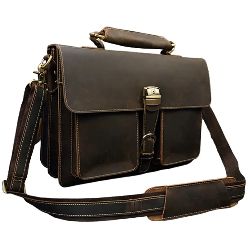 Venice Leather Briefcase John Freya