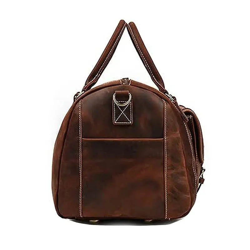 Voyager Leather Duffle Bag John Freya