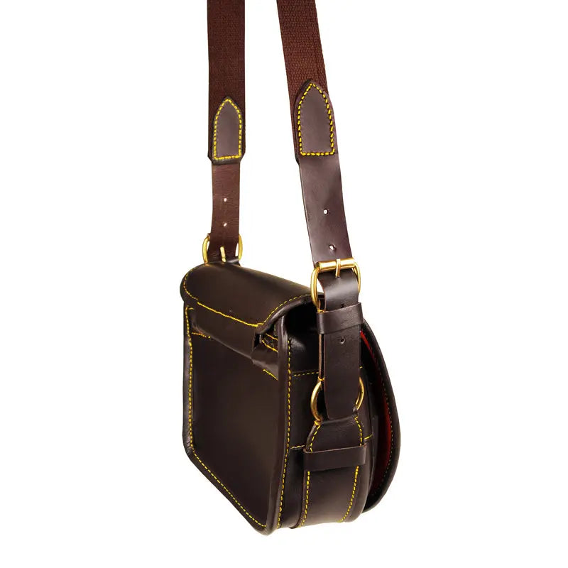 Deluxe Leather Cartridge Bag with Rapid Front Load Pockets - John Freya