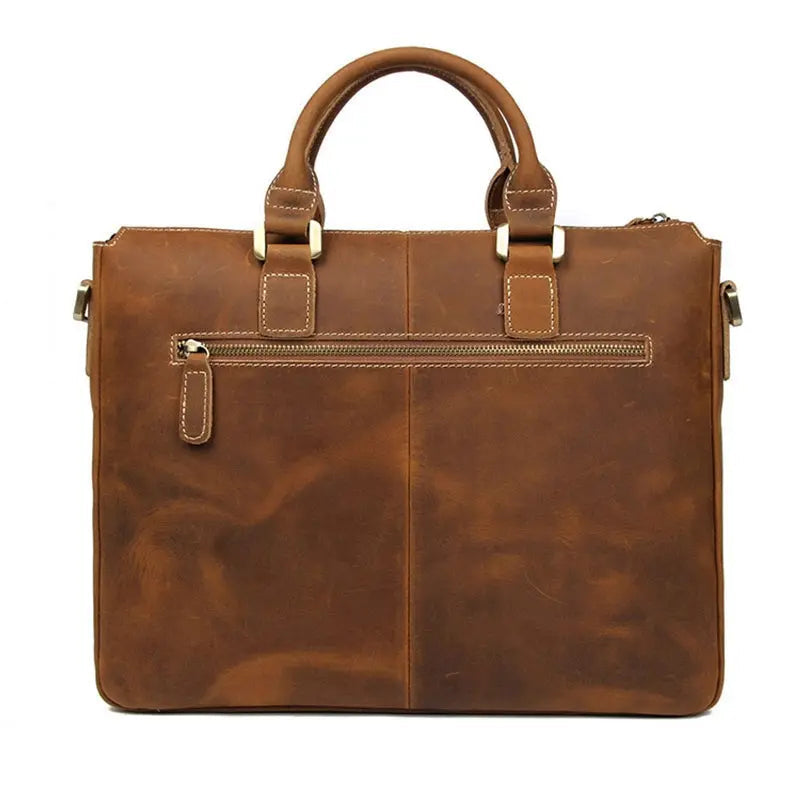 Elation Leather Briefcase - John Freya