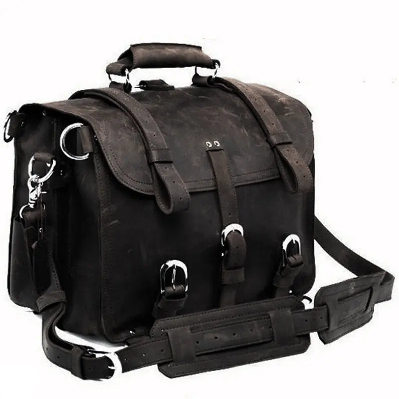 Transcend Leather Briefcase John Freya