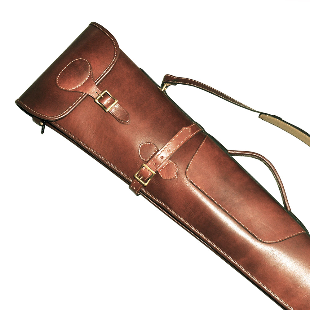 Freccia Shotgun Slip Cowhide Leather 52" Burnished Brown