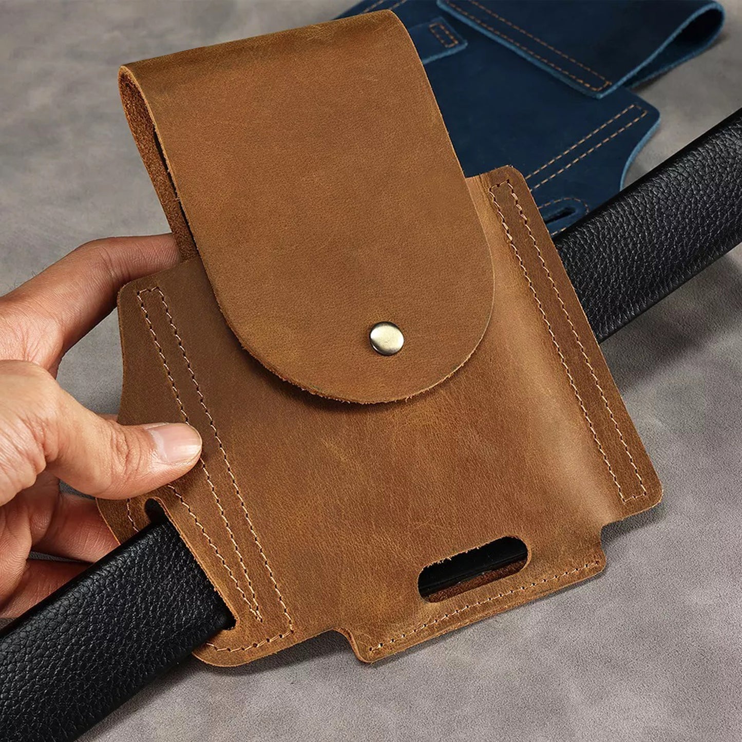 Adira Leather Phone Holster