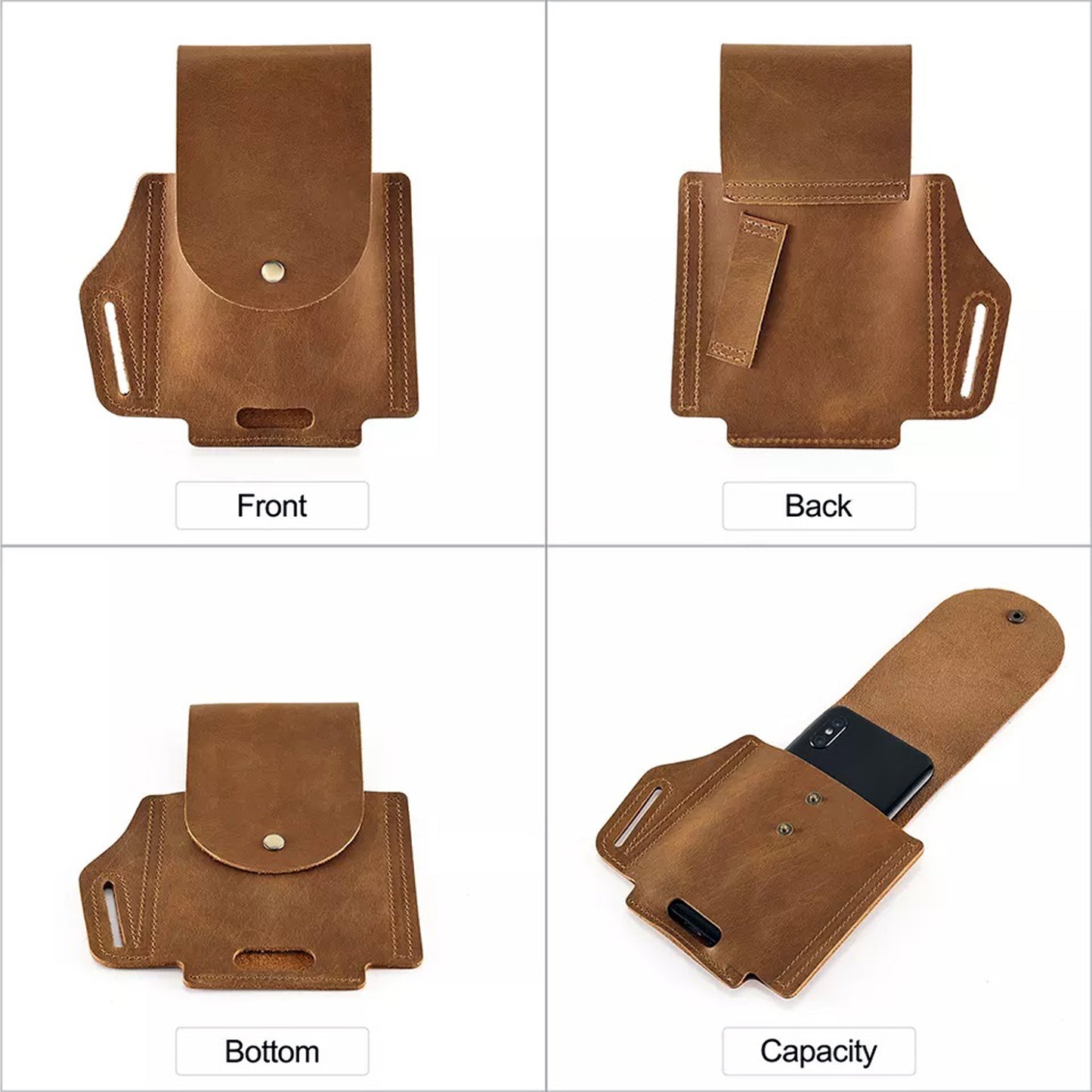 Adira Leather Phone Holster