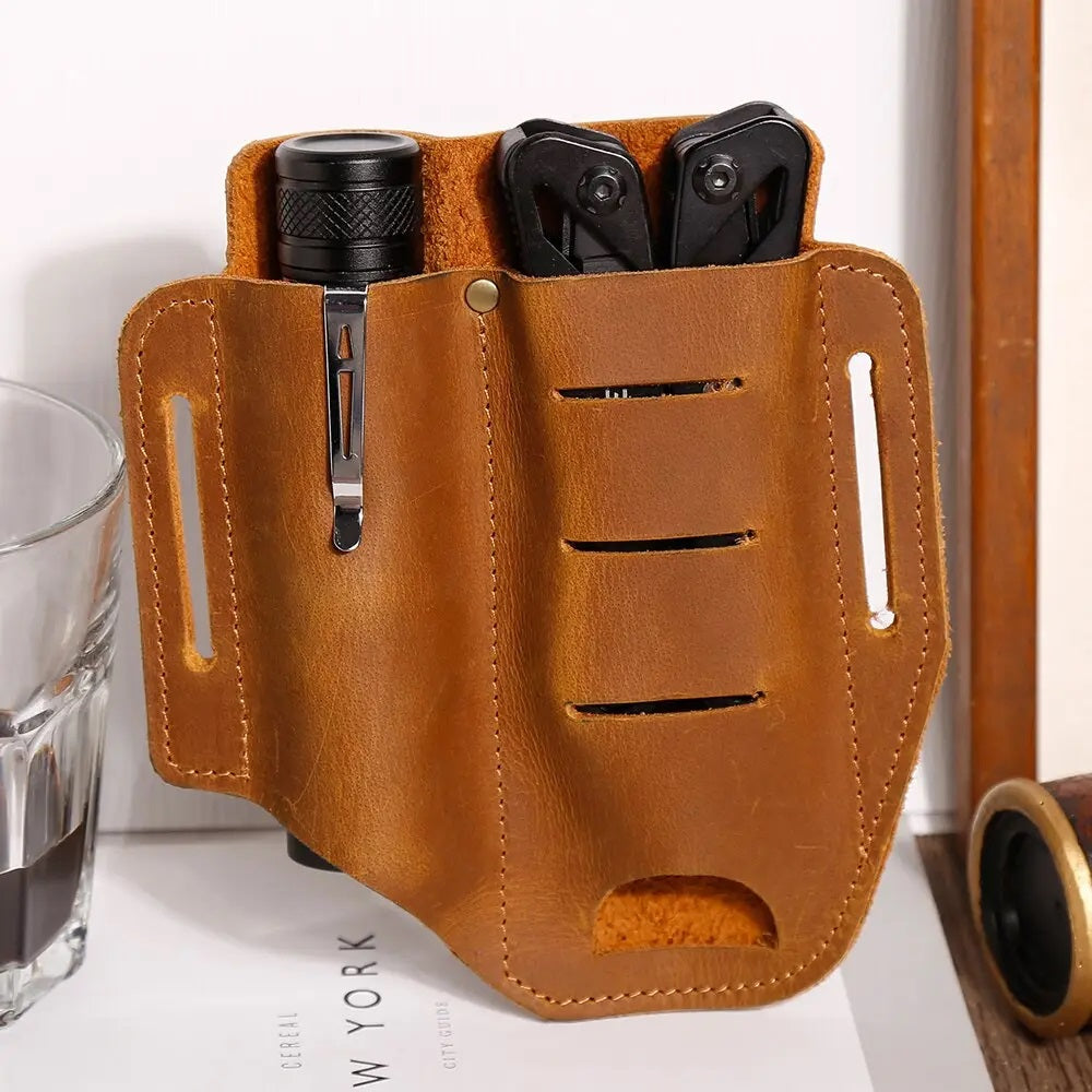 Brio Leather EDC Multitool Holster