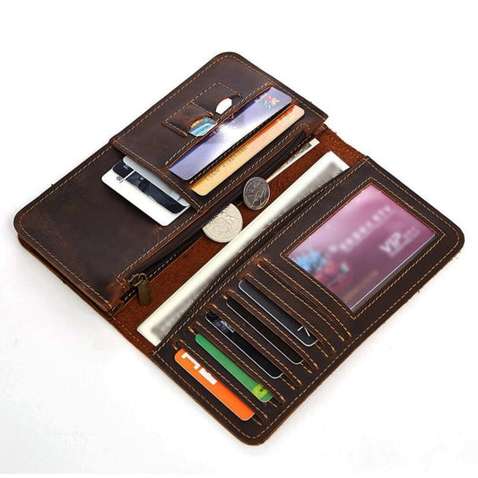 Classic Zip-Around Bifold Long Wallet