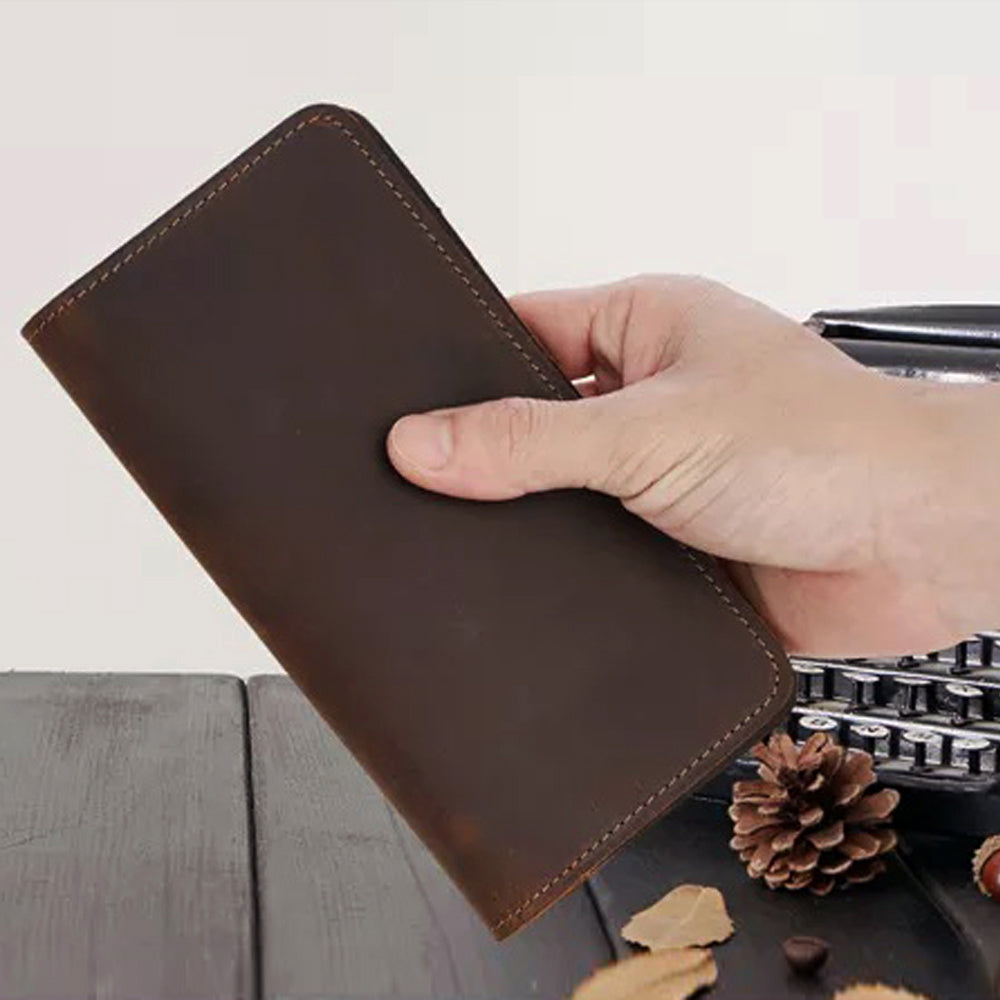 Classic Zip-Around Bifold Long Wallet