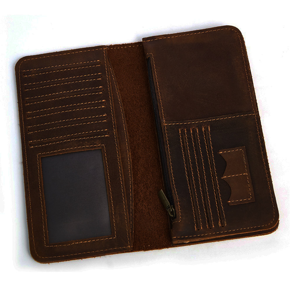 Classic Zip-Around Bifold Long Wallet