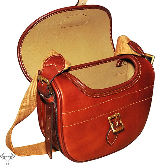 Legend Leather Cartridge Bag British Tan - John Freya