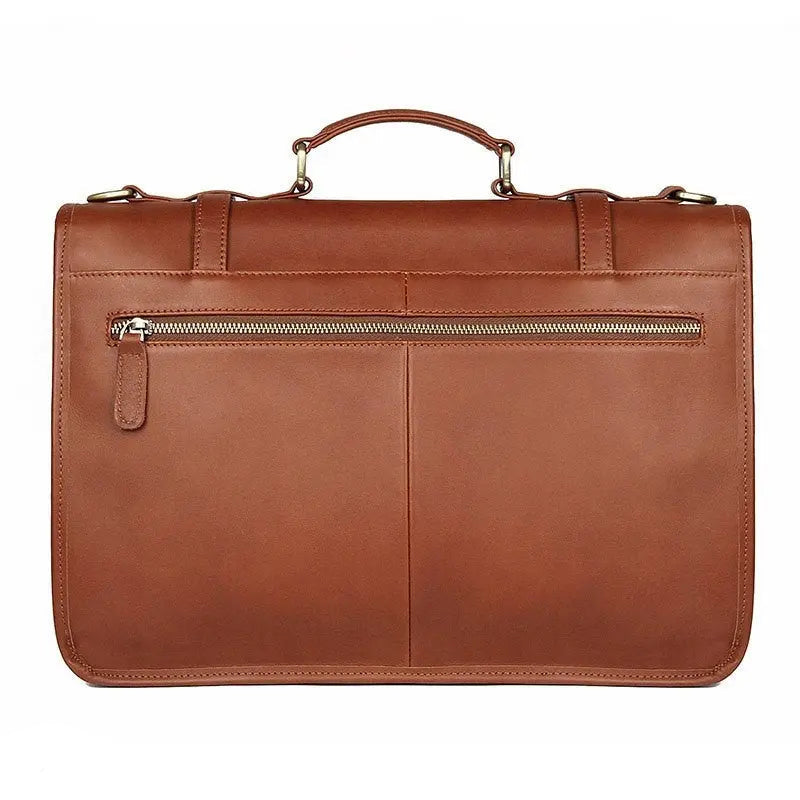 Exquisite Business Leather Briefcase John Freya
