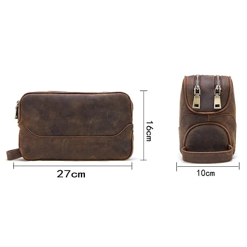 Rover Leather Dopp Kit - John Freya