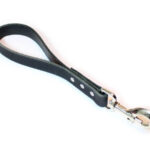 Classic 1' Thick Leather Traffic Dog Lead