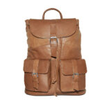 John Freya Classic Leather Backpack